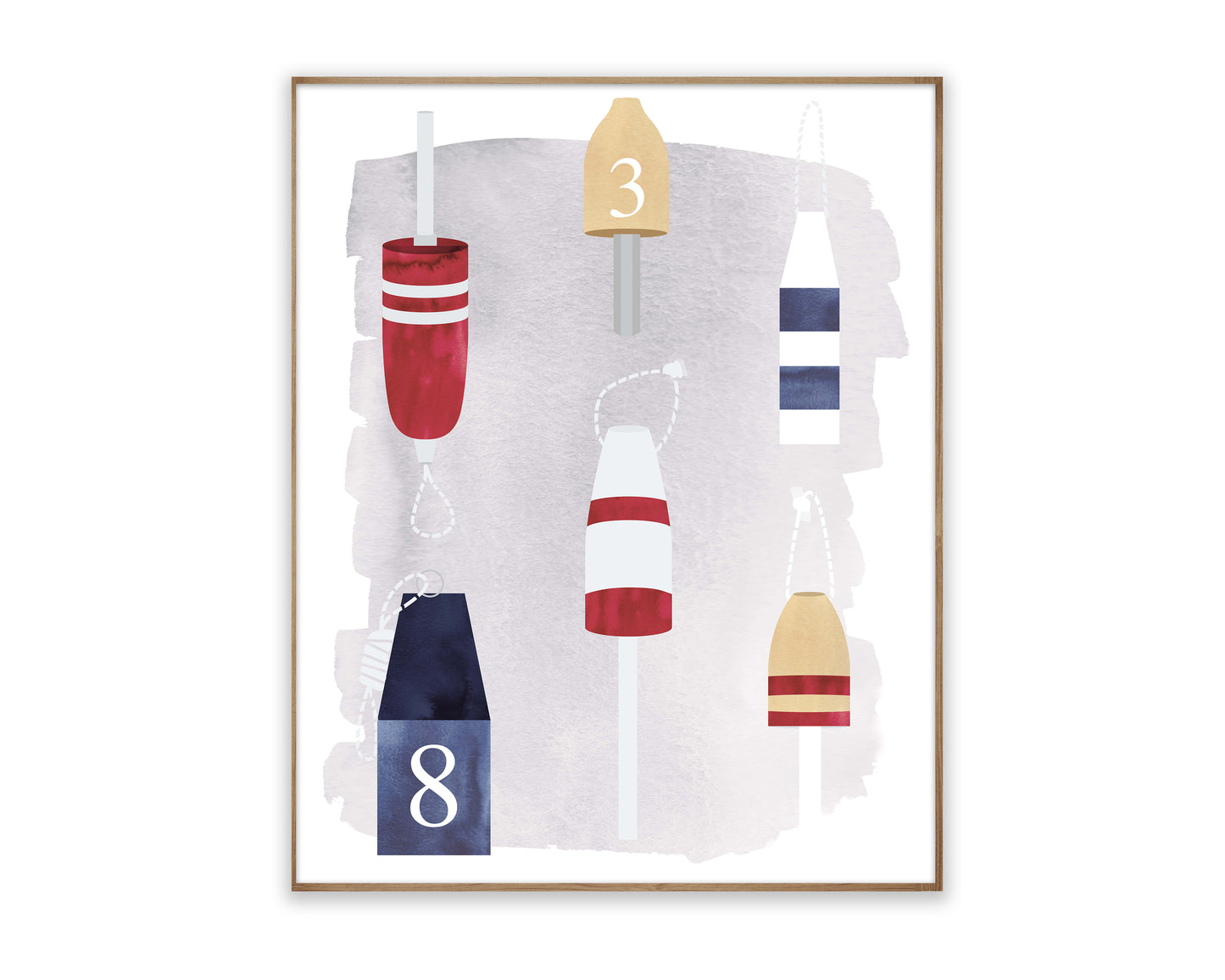 Nautical 2 Series 8"x10" 6 Print Bundle