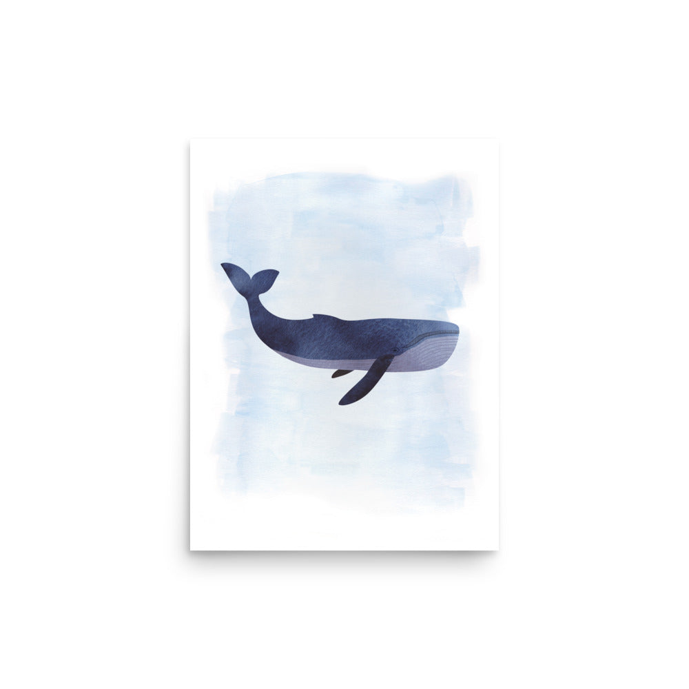 Whale Print