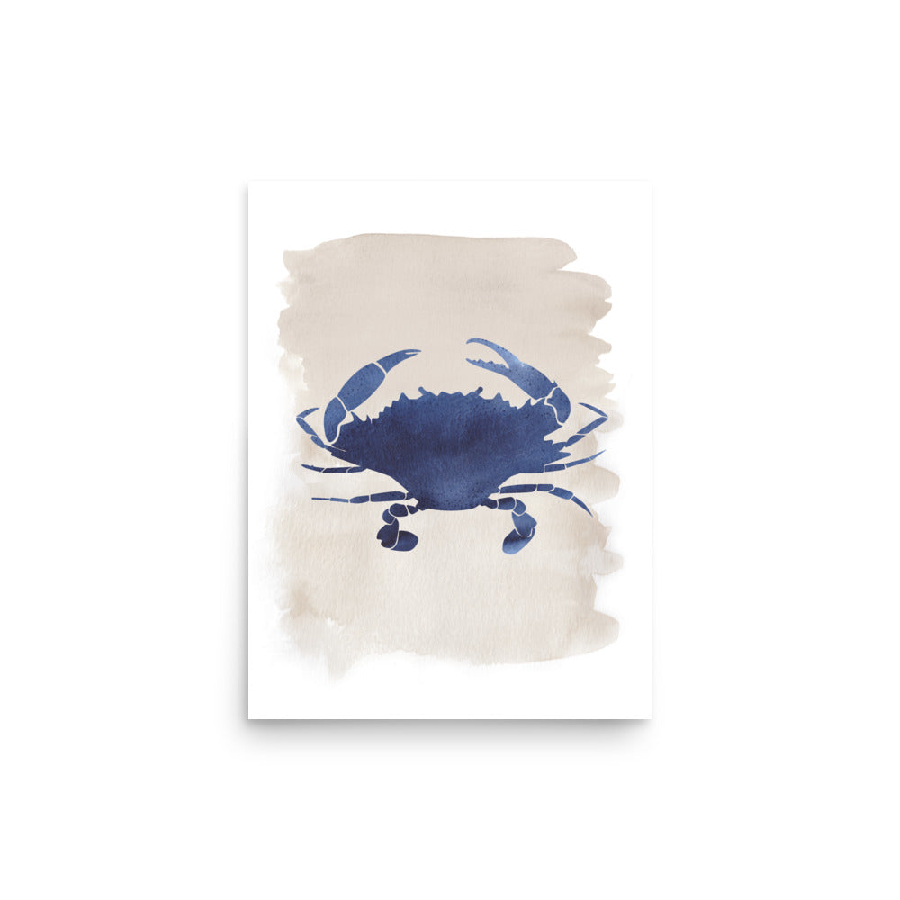 Blue Crab Print