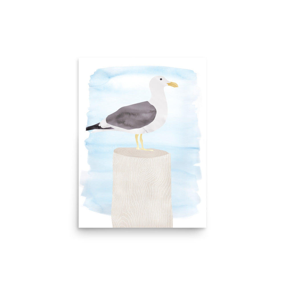 Seagull Print