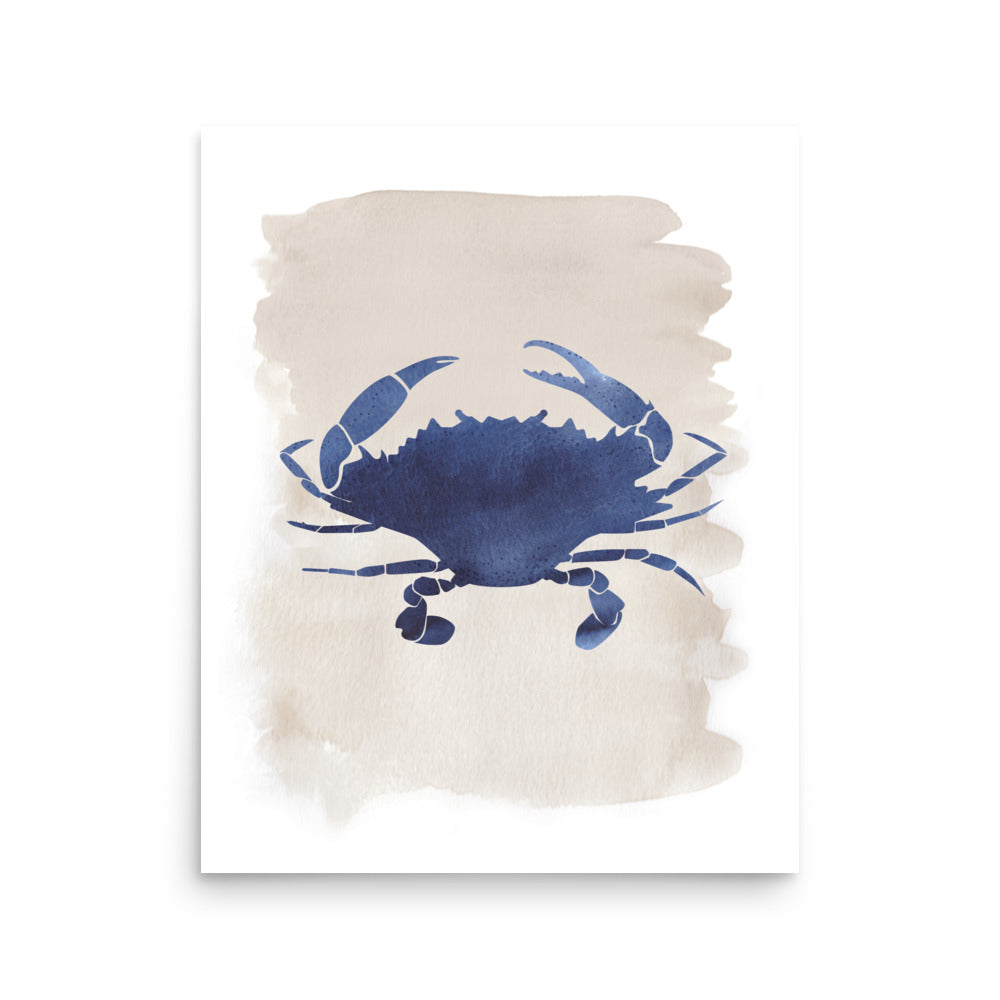 Blue Crab Print