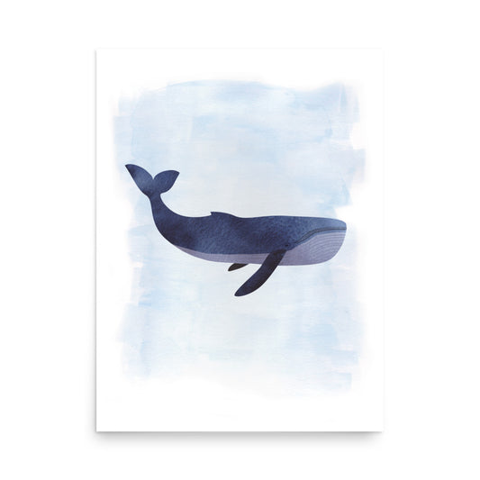 Whale Print