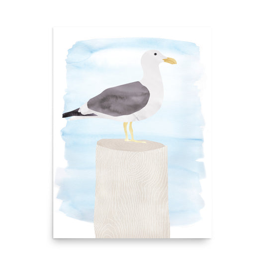 Seagull Print