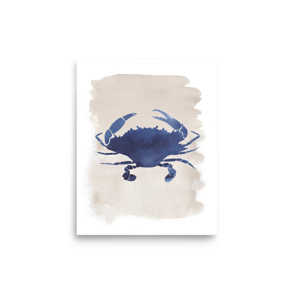 Blue Crab Print