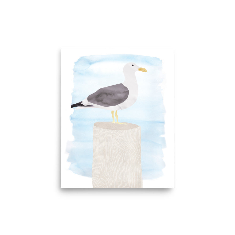 Seagull Print